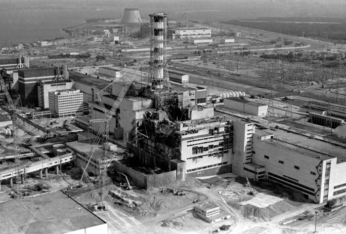 Sprogimas Černobylio atominėje elektrinėje | punskas.pl nuotr.