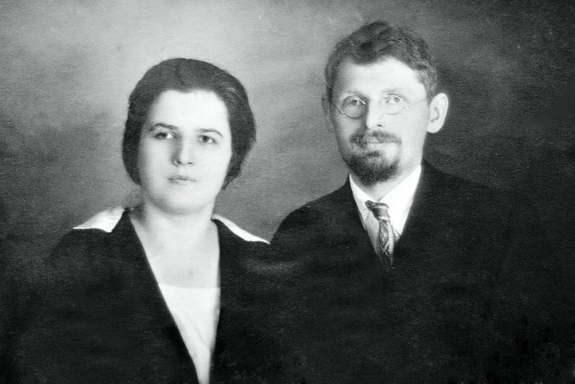 Jonas Pijus Murka su žmona Elena Gedaminskaite-Murkiene | asmeninė G. Bulotaitės nuotr.