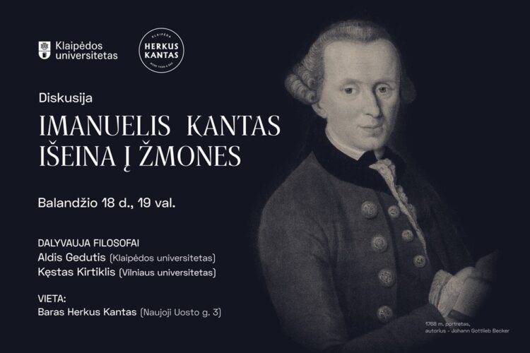 300 metų sulaukęs I. Kantas kviečia į svečius pas Herkų Kantą | ku.lt nuotr.