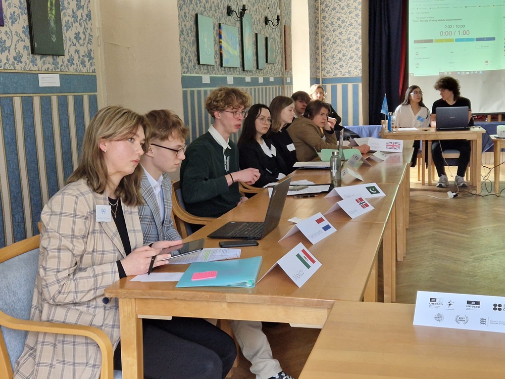 Lietuvos moksleiviai dalyvavo globalių klausimų svarstymuose Estijoje | unesco.lt nuotr.