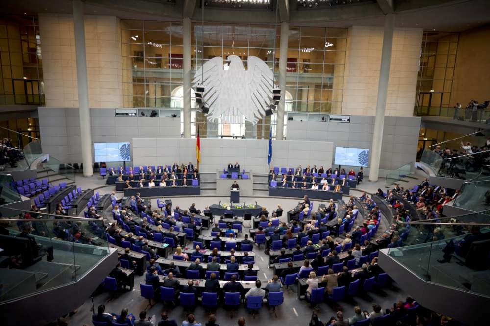 Ukrainos prezidentas V Zelenskis pasakė Bundestage 2025 06 11 |  president.gov.ua nuotr.