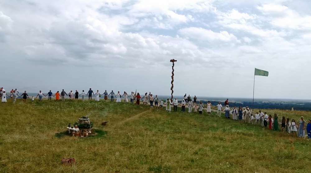 Amžinos ugnies šventė ant Šatrijos kalno, 2021 m. | „Žemaičių rokundos‟ nuotr.