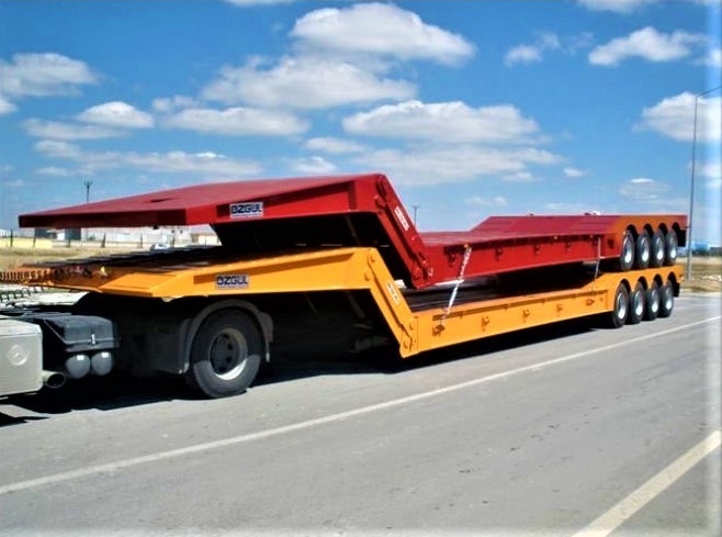 120 Ton 4 Axle, Front Loading Lowbed