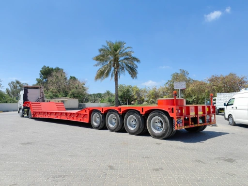 120 Ton 4 Axle, Front Loading Lowbed
