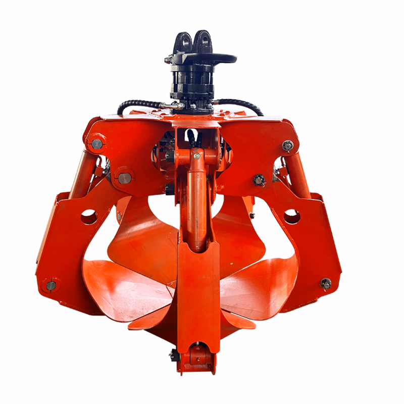 Small Size Hydrualic Orange Peel Grapple (Image)