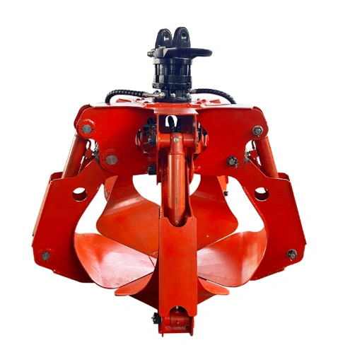 Small Size Hydrualic Orange Peel Grapple