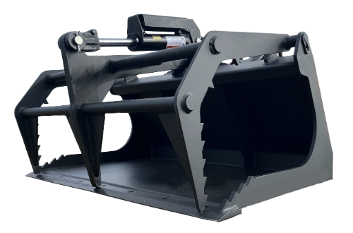 Mini Skid Loader Bucket Grapple