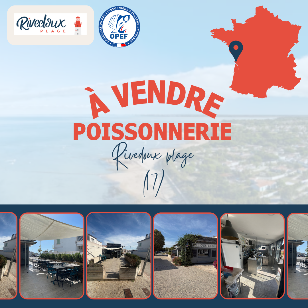 À vendre - Poissonnerie - Rivedoux-Plage, Île de Ré (17)]