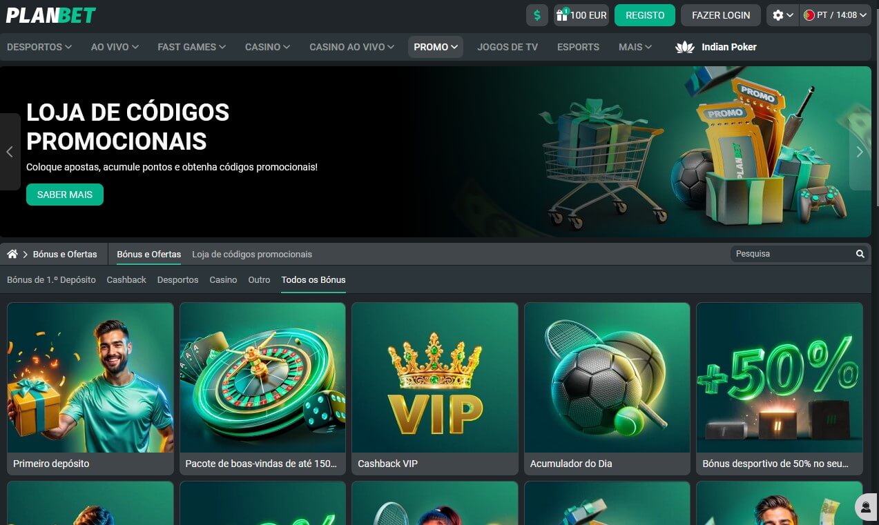Planbet Bookmaker Review Promotions PT