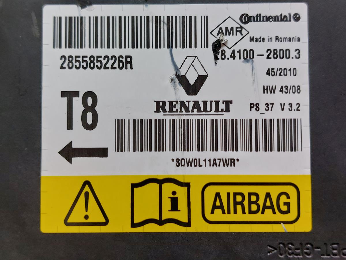Calculateur  airbag RENAULT Megane III (BZ0_) Imagem-1