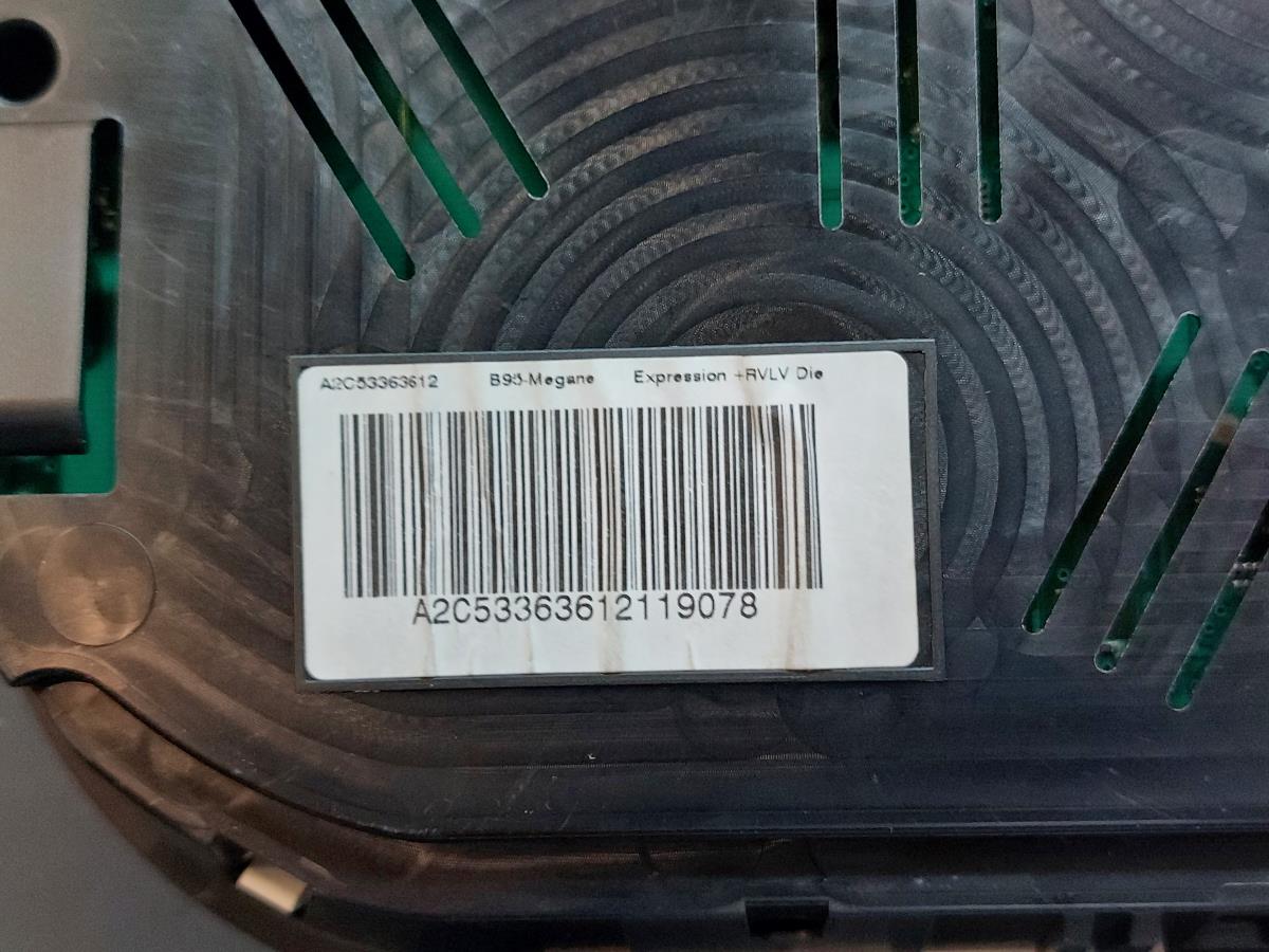 Instrument cluster RENAULT Megane III (BZ0_) Imagem-5