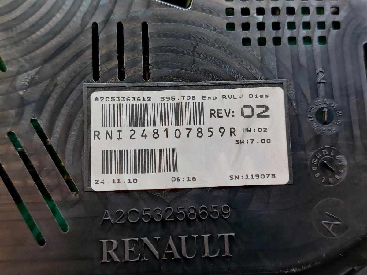 Instrument cluster RENAULT Megane III (BZ0_) Imagem-6