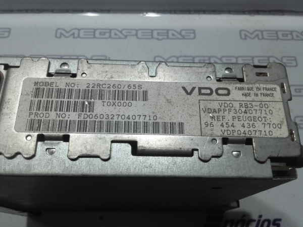 Rádio / auto-rádio PEUGEOT 307 (3A/C) Imagem-1