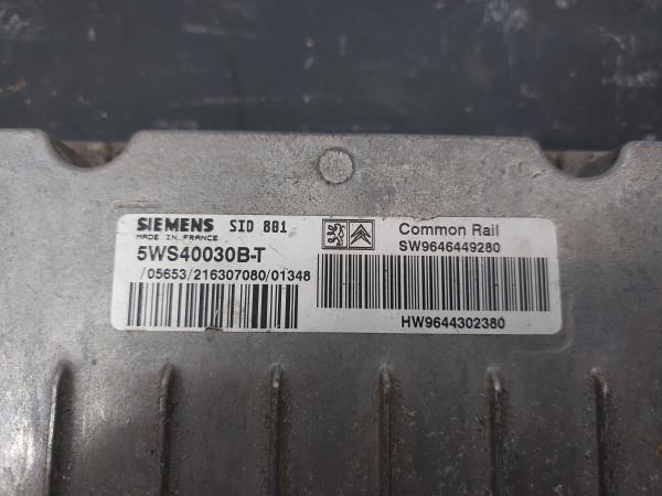 Centralina motor / ECU PEUGEOT 307 (3A/C) Imagem-1