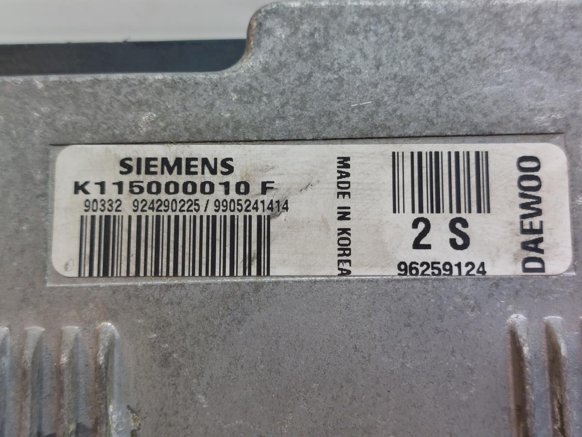 Calculateur /  Unité de contrôle moteur DAEWOO Matiz (M100, M150) Imagem-1