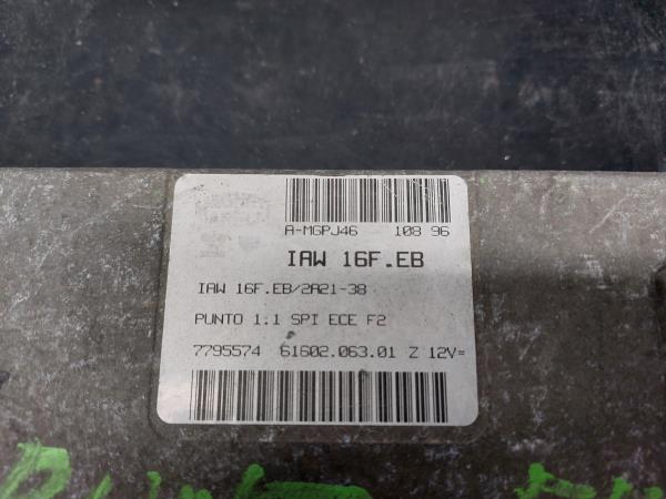 Calculateur /  Unité de contrôle moteur FIAT Punto (176_) Imagem-1