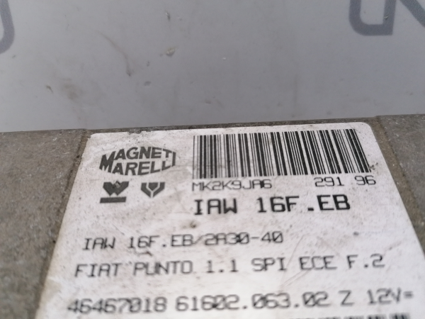 Calculateur /  Unité de contrôle moteur FIAT Punto (176_) Imagem-1