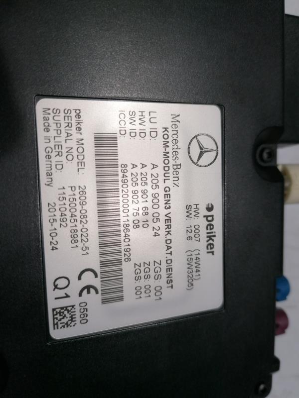 Módulo genérico MERCEDES-BENZ Classe A (W176) Imagem-1