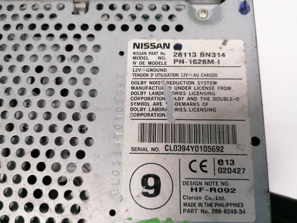 Rádio / auto-rádio NISSAN Almera II Sedan (N16) Imagem-1