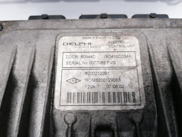 Centralina motore / ECU RENAULT Clio II Société (SB0/1/2_) Imagem-1