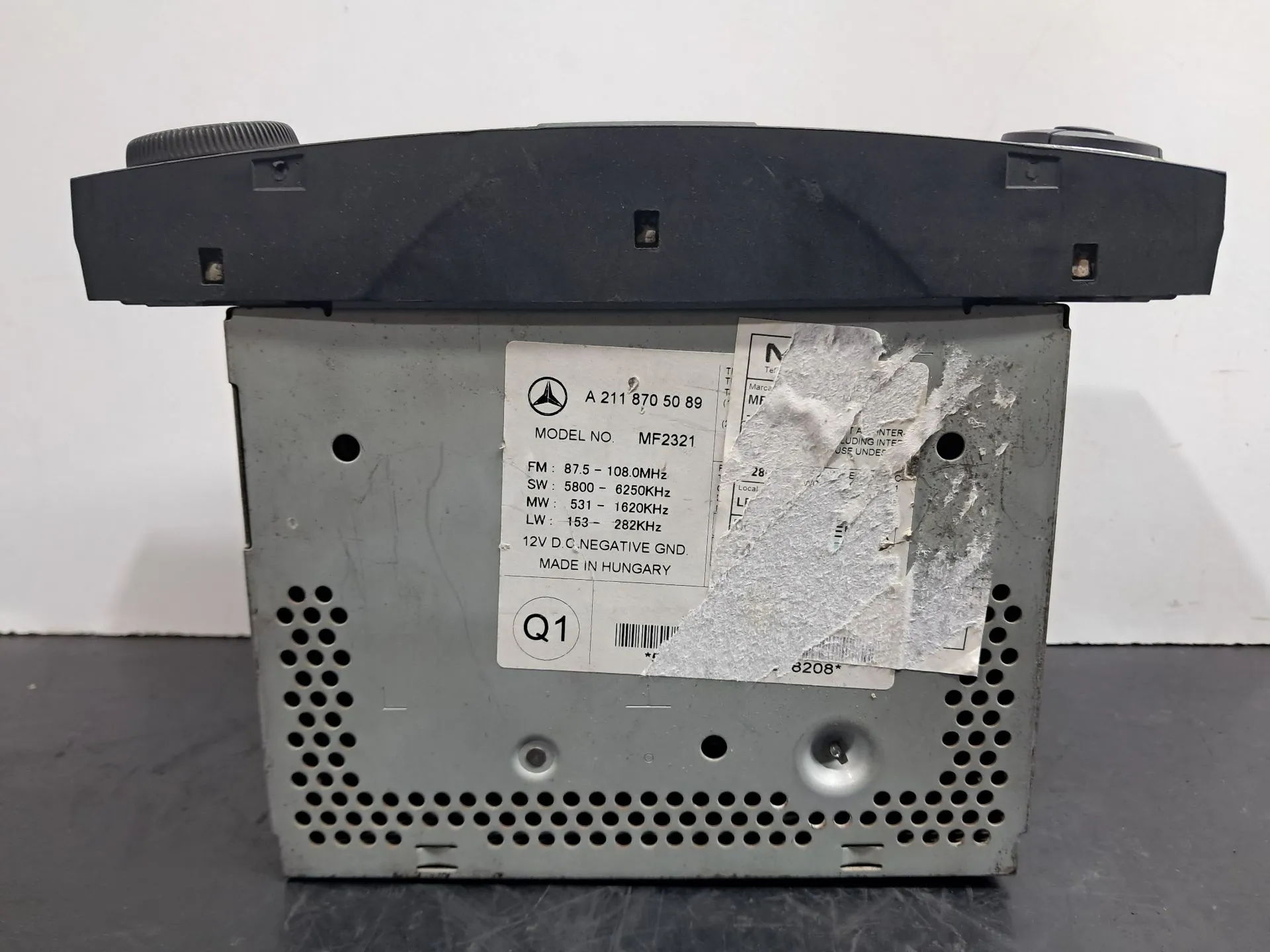 Rádio / auto-rádio MERCEDES-BENZ Classe E (W211) Imagem-8