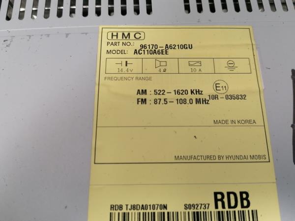 Rádio / auto-rádio HYUNDAI i30 (GD) Imagem-1