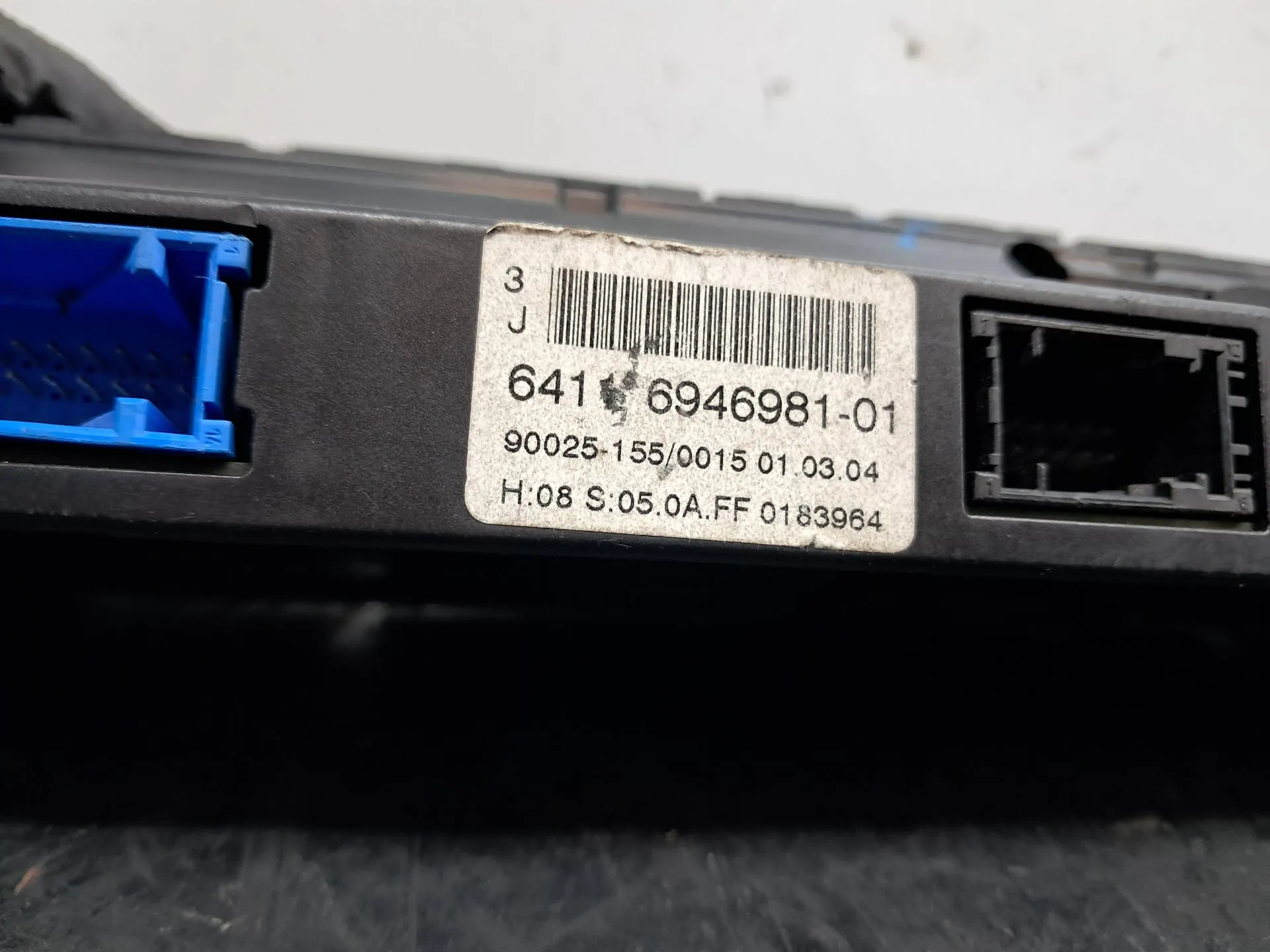 Commande chauffage BMW 5 (E60) Imagem-6