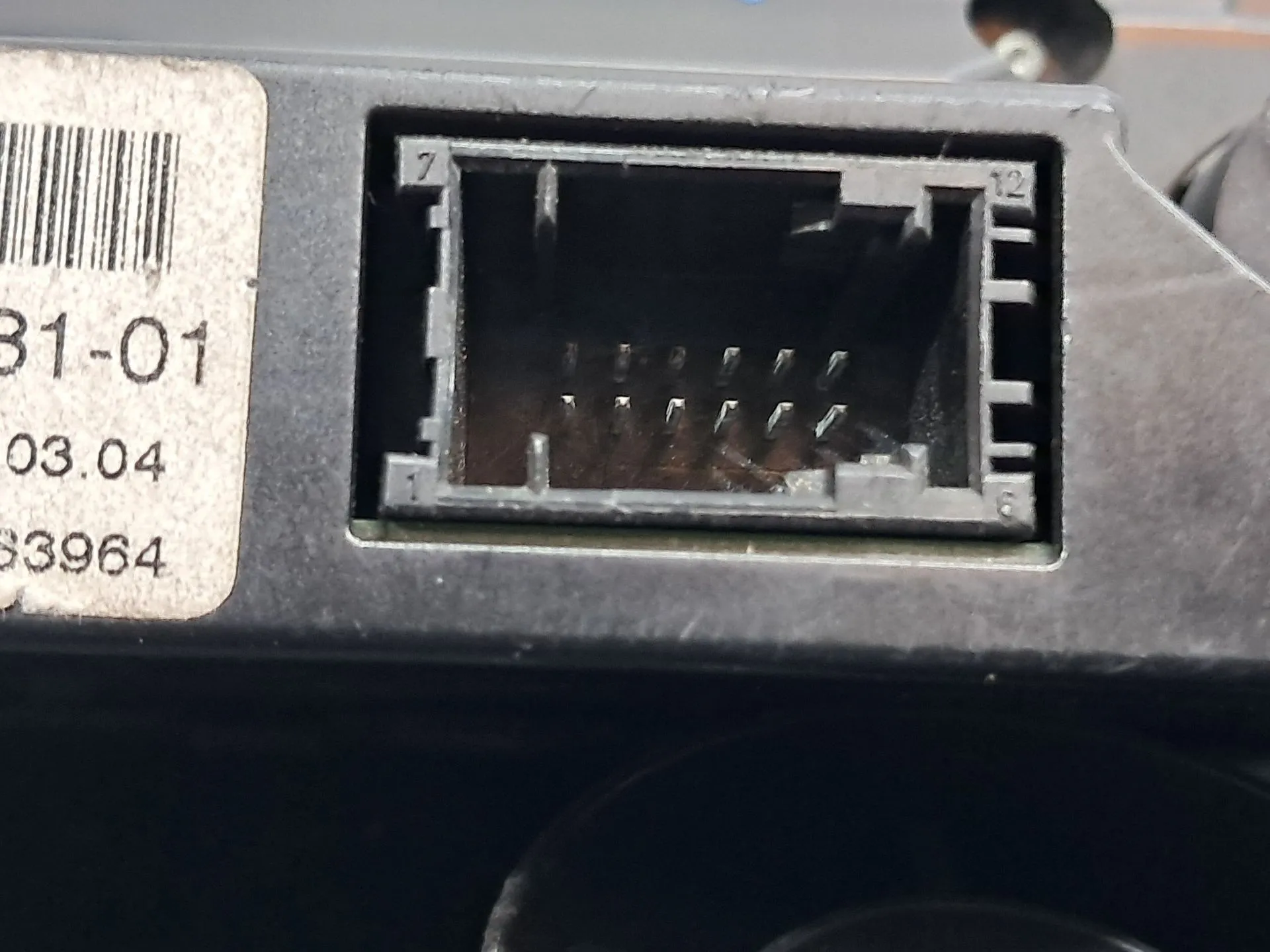 Commande chauffage BMW 5 (E60) Imagem-8