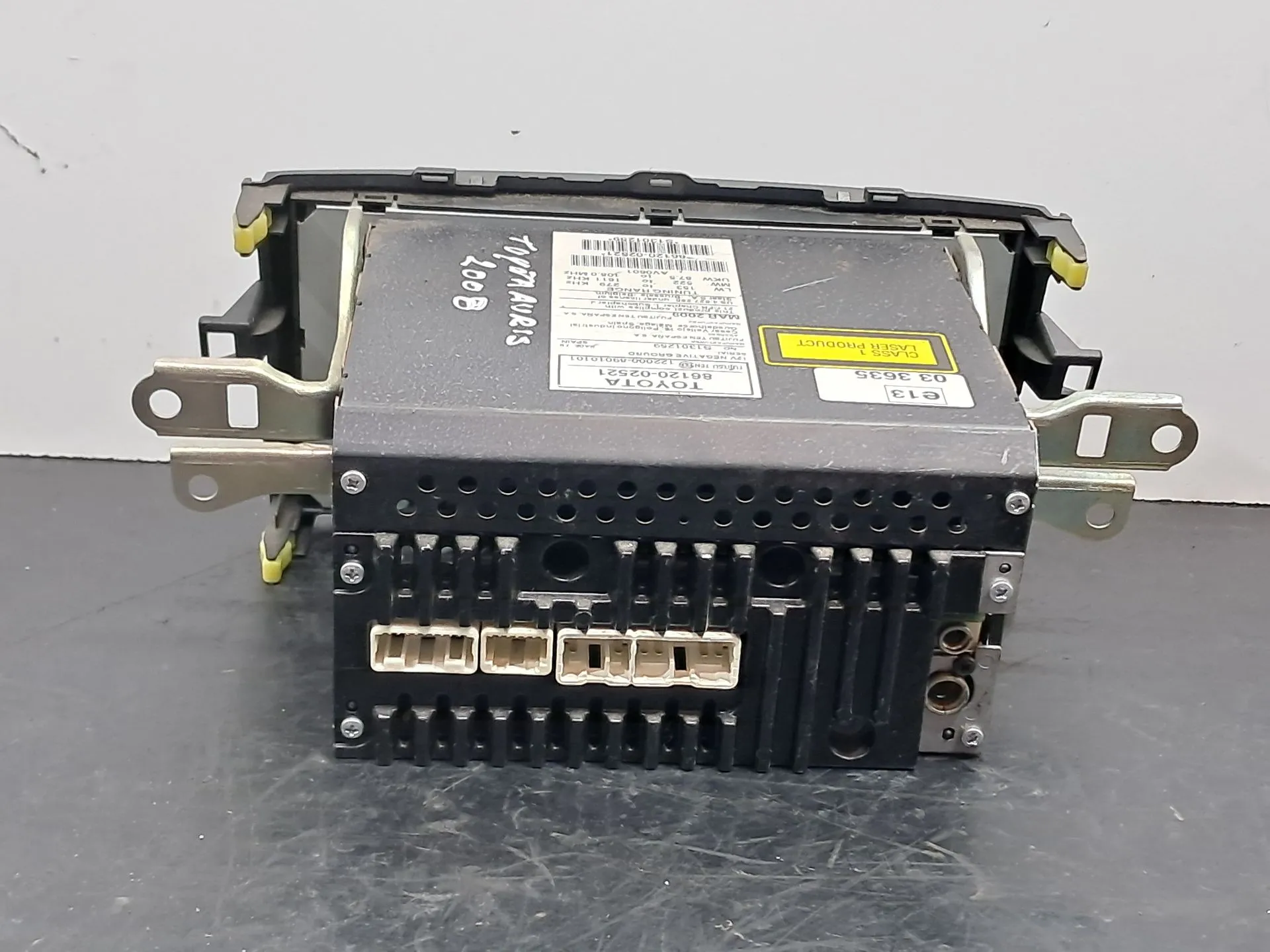 Rádio / auto-rádio TOYOTA Auris Hatchback (_E15_) Imagem-6