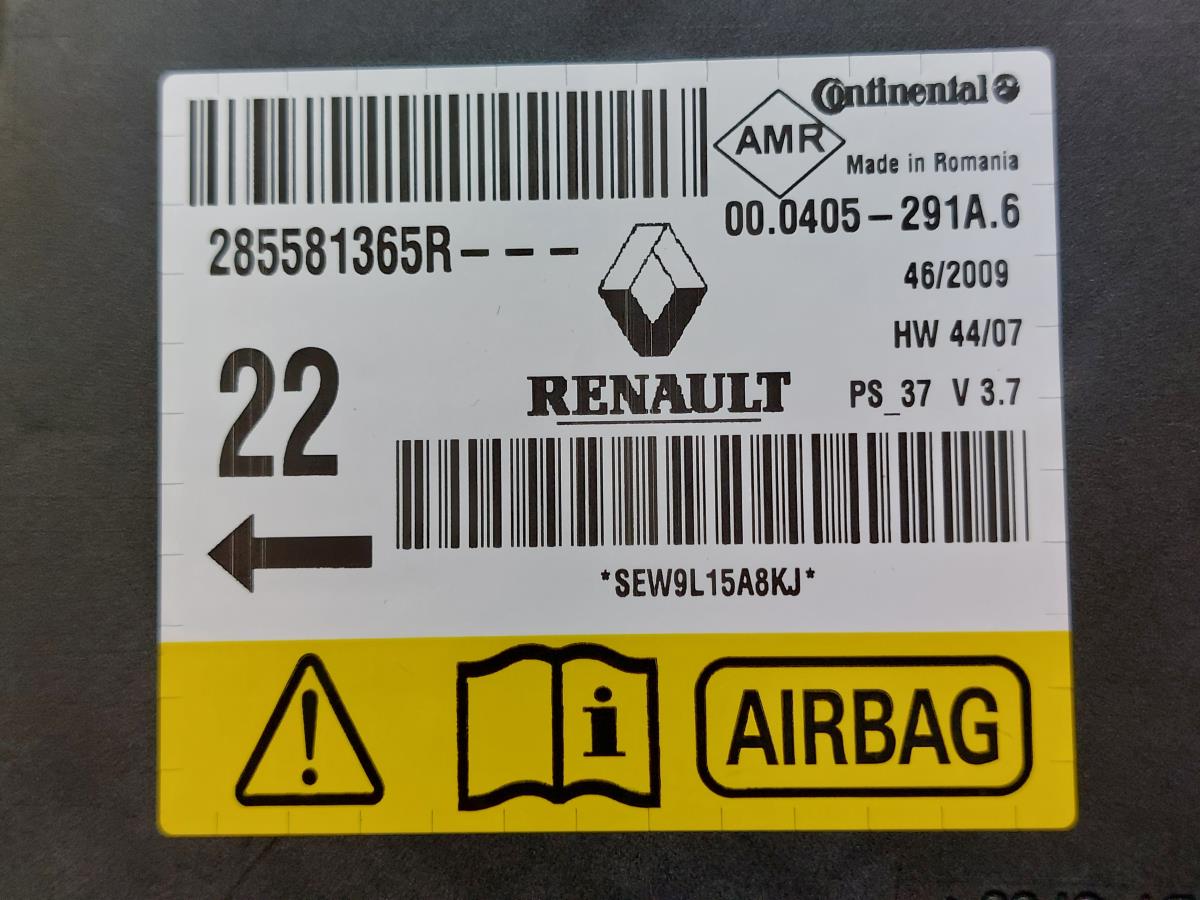 Calculateur  airbag RENAULT Megane III (BZ0_) Imagem-1
