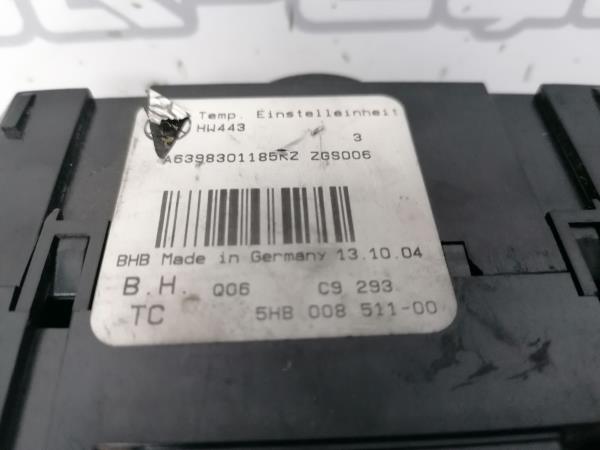 Comando chauffage / sofagem MERCEDES-BENZ Vito / Vito Combi (W639) Imagem-4