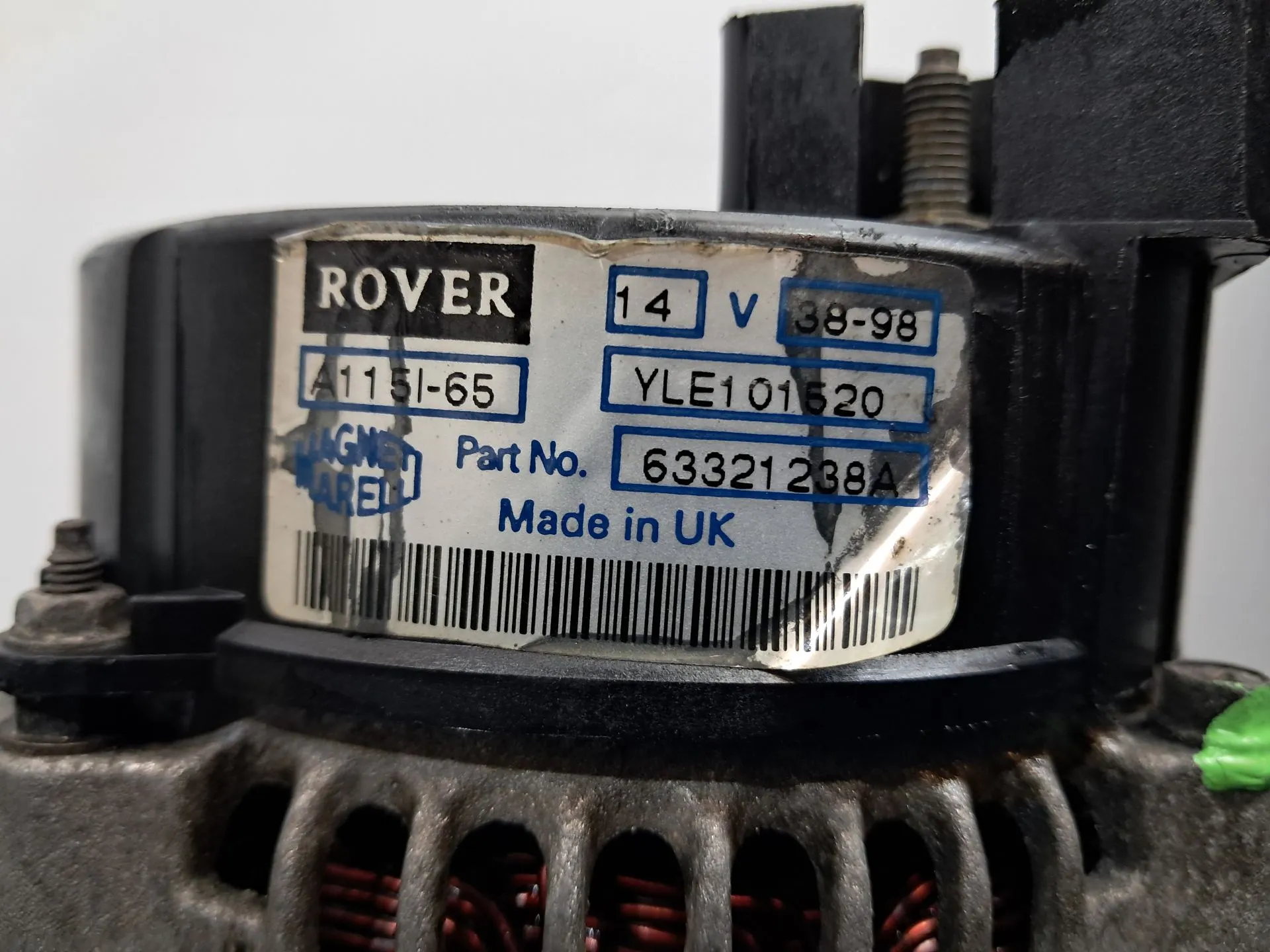 Alternador ROVER 400 Sedan (RT) Imagem-3