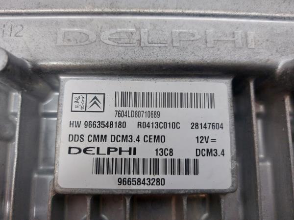 Centralina motor / ECU CITROËN C5 III (RD_) Imagem-2