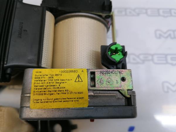 Pré-tensor cinto frente direito MERCEDES-BENZ Classe C (W203) Imagem-2