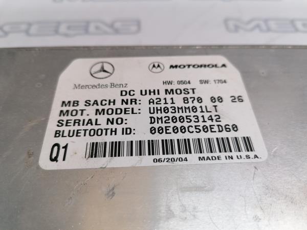 Modulo Bluetooth MERCEDES-BENZ Classe C (W203) Imagem-1
