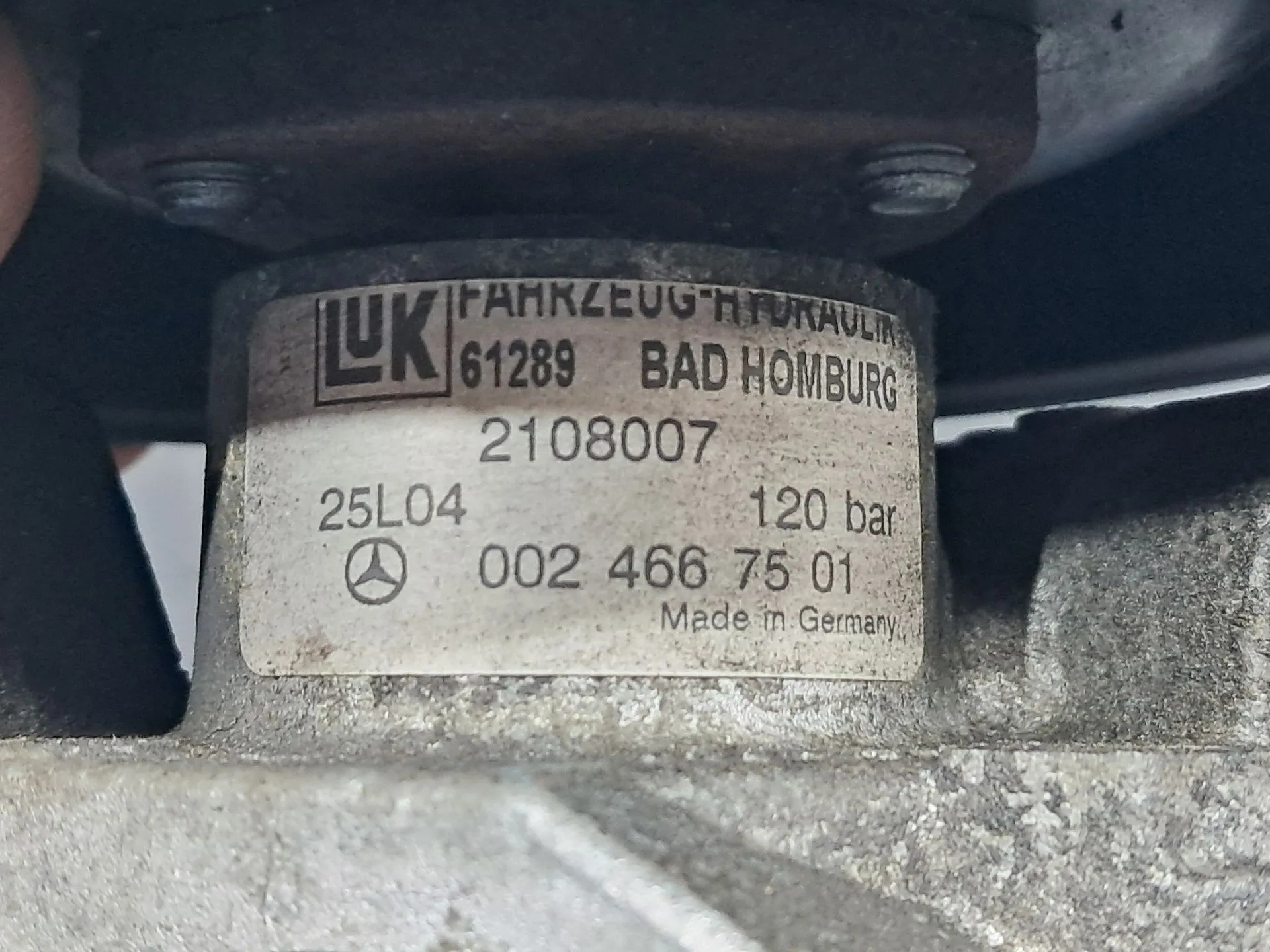 Bomba de direção MERCEDES-BENZ Sprinter 3-t (903) Imagem-6