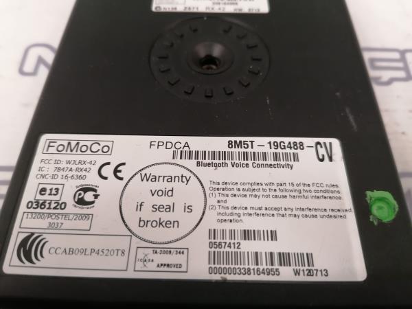 Modulo Bluetooth FORD Focus III Imagem-3
