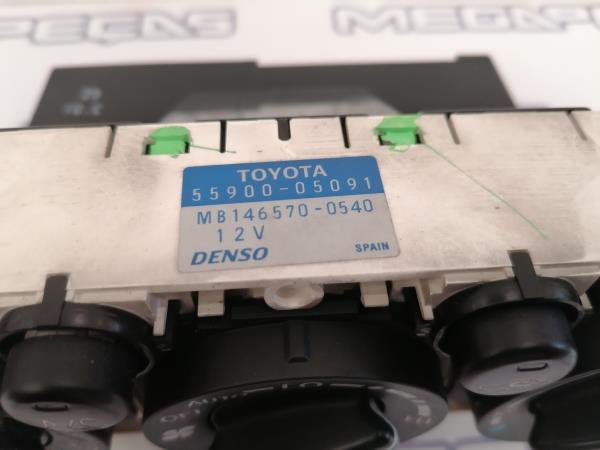 Commande chauffage TOYOTA Avensis Sedan (_T22_) Imagem-2