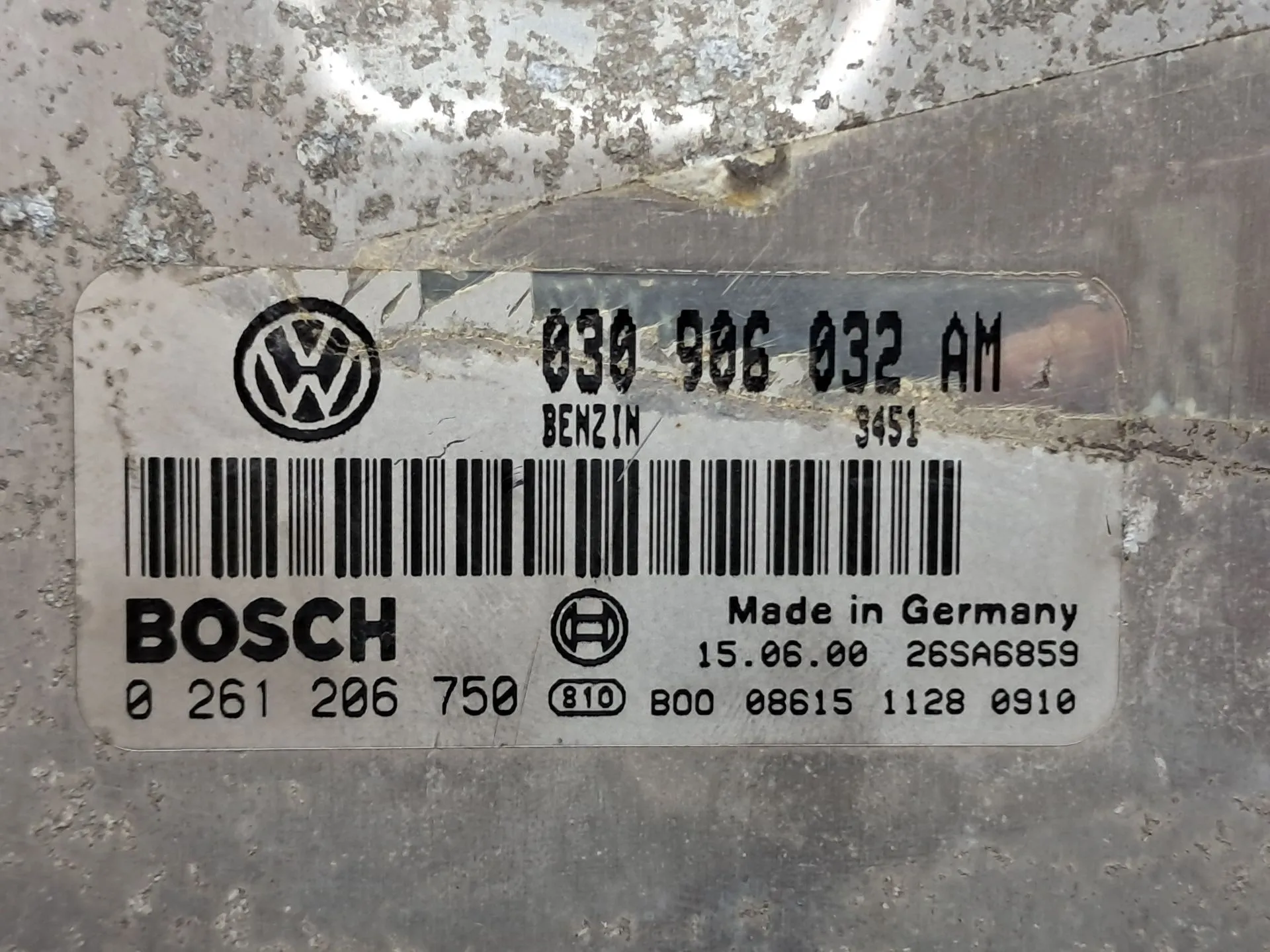 Centralina motor / ECU VOLKSWAGEN Polo (6N) Imagem-1