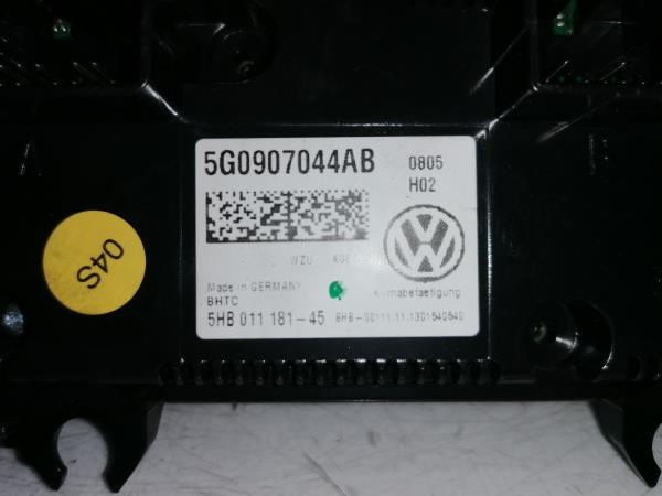 Commande chauffage VOLKSWAGEN Golf VII (5G1, BQ1, BE1, BE2) Imagem-6