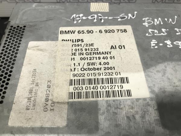 Módulo / lector de navegación GPS BMW 5 (E39) Imagem-2