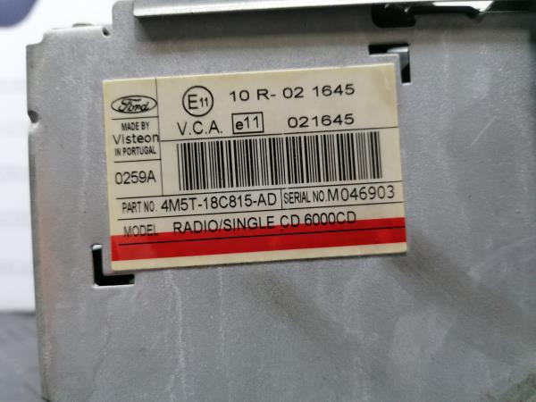 Rádio / auto-rádio FORD Focus II Carrinha (DA_) Imagem-9