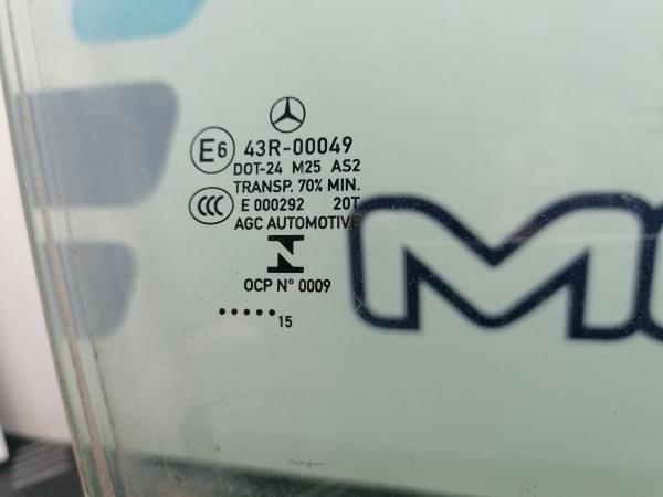 Vidrio puerta Delantero Derecho MERCEDES-BENZ Classe A (W176) Imagem-1