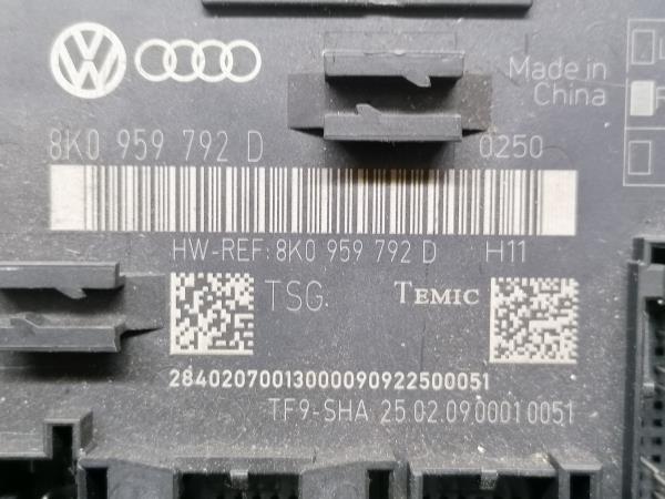 Modulo / Centralina porta anteriore destra AUDI Q5 (8R) Imagem-5