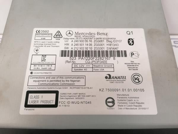 Rádio / auto-rádio MERCEDES-BENZ Classe A (W176) Imagem-4