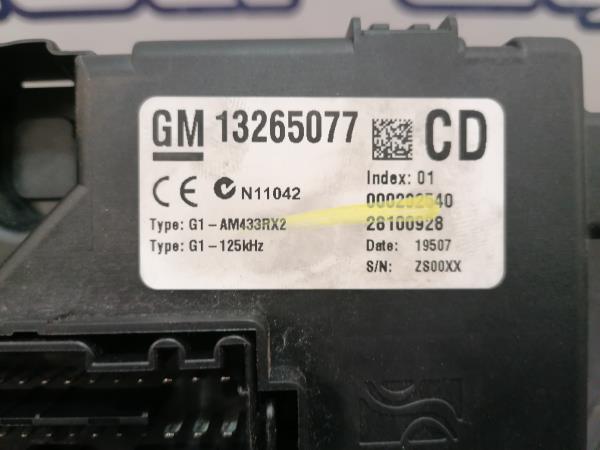Fuse box / SAM / BSI OPEL Corsa D Imagem-5