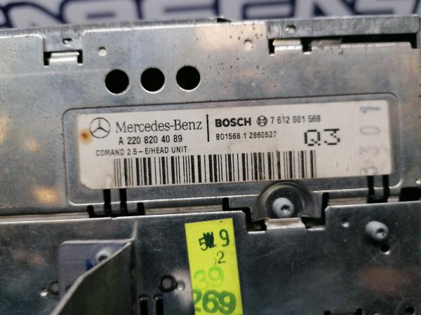 Rádio / auto-rádio MERCEDES-BENZ Classe S (W220) Imagem-6