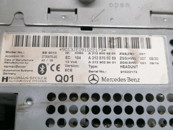 Rádio / auto-rádio MERCEDES-BENZ Classe E Coupé (C207) Imagem-7