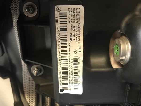 Kit d’airbags MERCEDES-BENZ Classe E Coupé (C207) Imagem-9