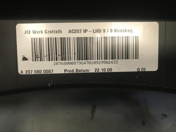 Kit d’airbags MERCEDES-BENZ Classe E Coupé (C207) Imagem-12